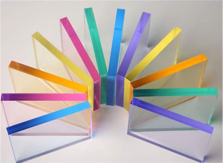 Transparent Colored Plexiglass Sheets (4)