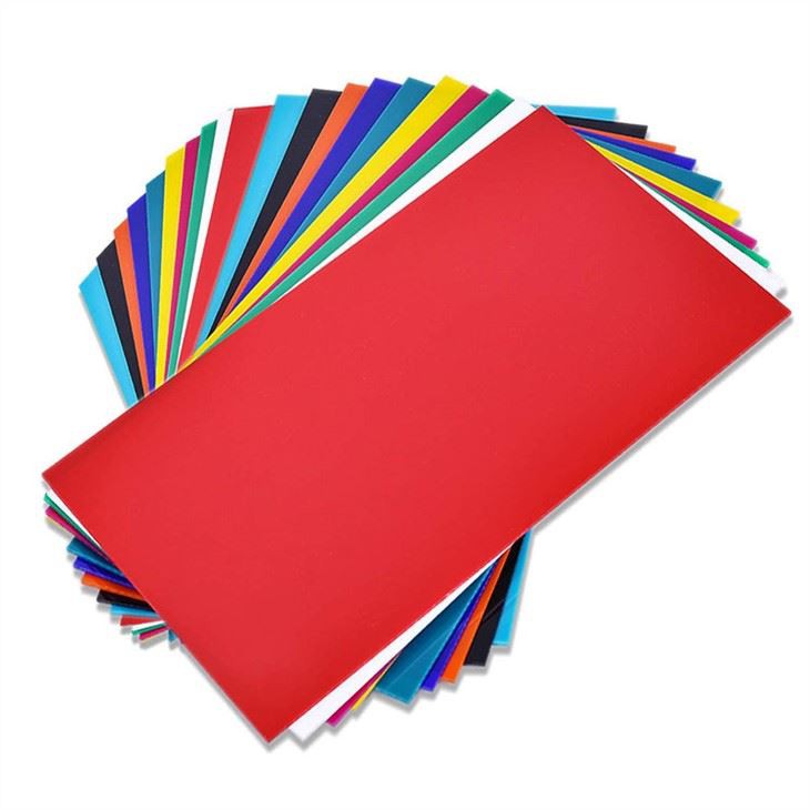 Transparent Colored Plexiglass Sheets (6)
